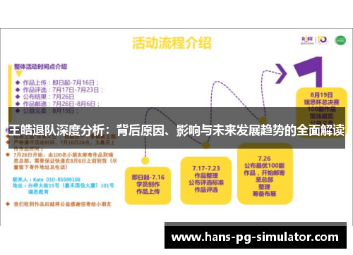 王皓退队深度分析：背后原因、影响与未来发展趋势的全面解读
